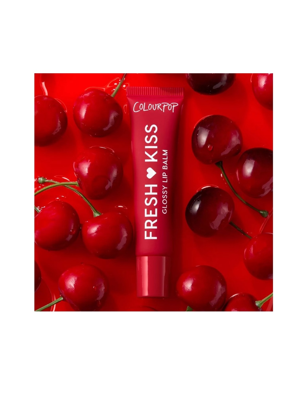 ColourPop Fresh Kiss Glossy Lip Balm —Cherry Glaze